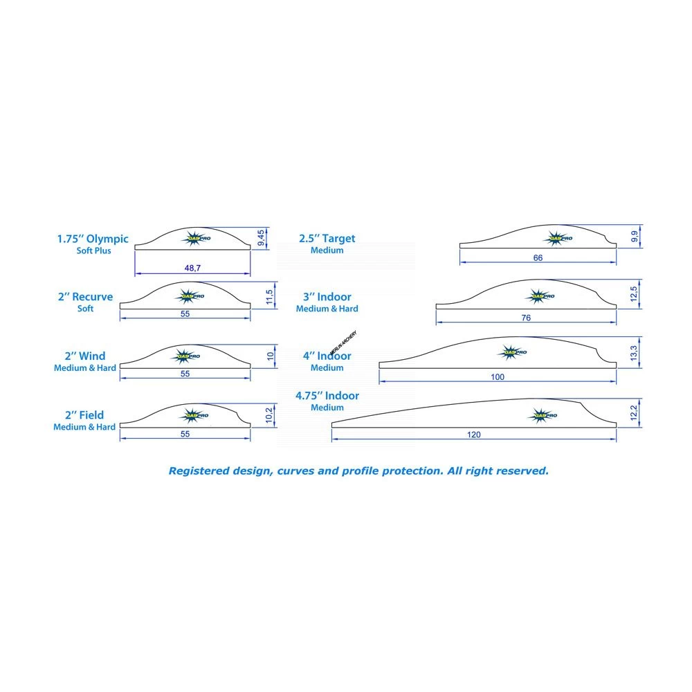 Gas Pro Spin Vanes - 2.5" Shield - Medium 10 Gas Pro Spin Vanes - 2.5" Shield - Medium - Image 8