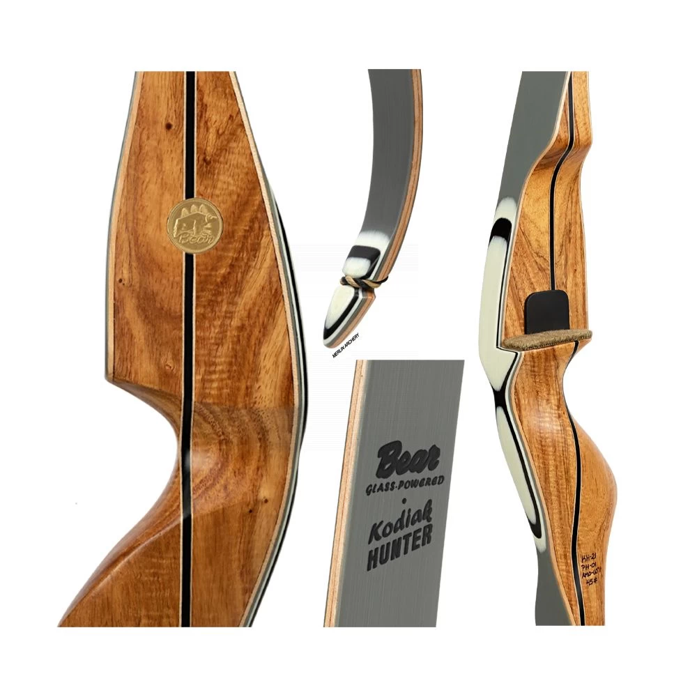 Bear Kodiak Hunter One Piece Recurve Bow 60" 5 Bear Kodiak Hunter One Piece Recurve Bow 60" - Image 3